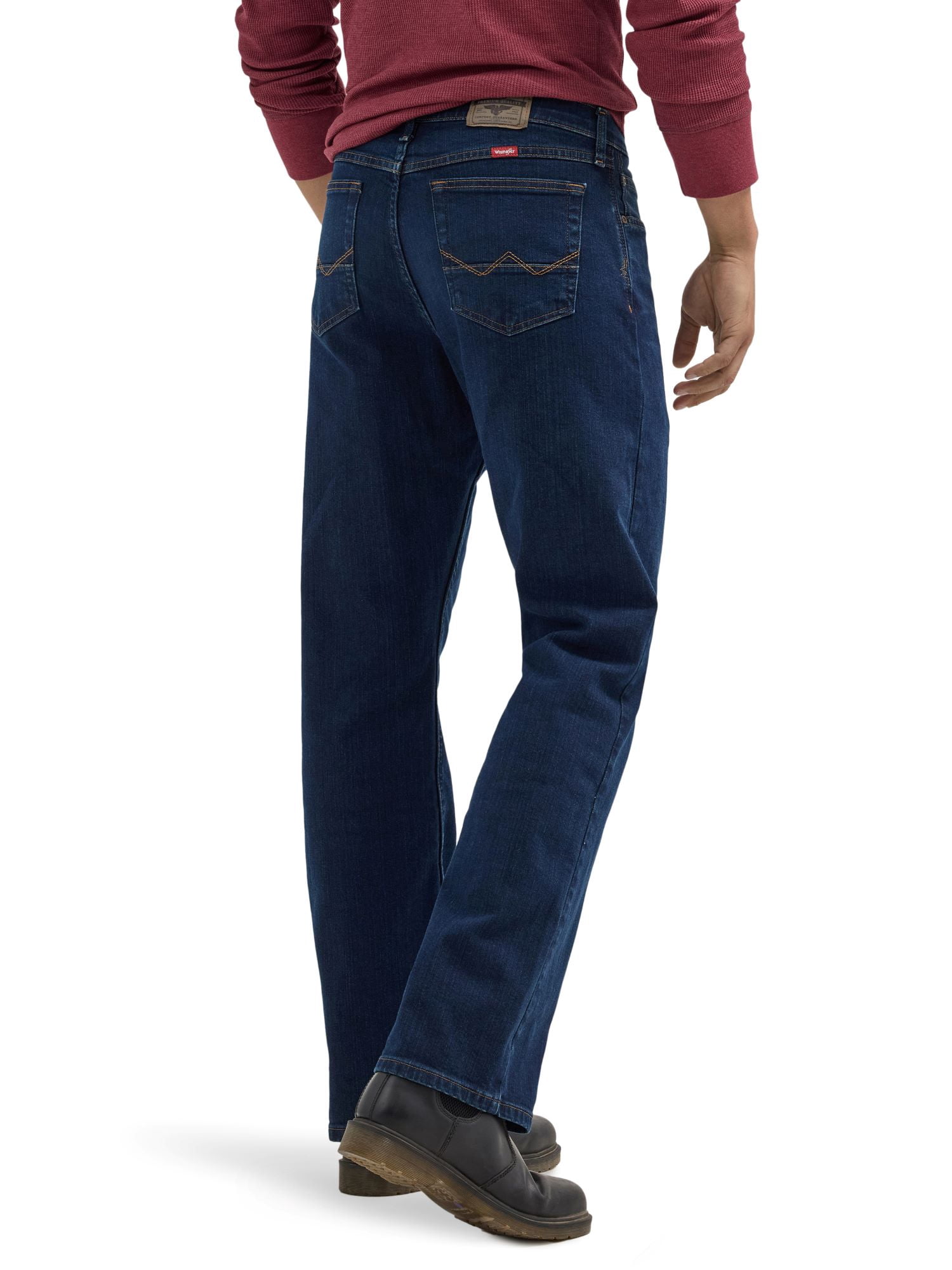 Wrangler Men's Relaxed Bootcut Jean with Stretch, Sizes 30-40