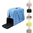 thumbnail image 3 of Down Handbags Winter Travel Duffle Bag With Shoes Compartment Portable Sports Yoga Gym Fitness Shoulder Bags For Weekender Overnight Tote Women, 3 of 3