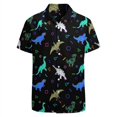 thumbnail image 3 of Camisetas con gráficos de tortugas para hombres, ropa con estampado 3D, camisa hawaiana de playa, manga corta, Y2k, lindas blusas con flores para niños, ropa con solapa, 3 of 5