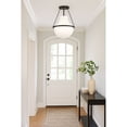 thumbnail image 4 of 46893BX Hinkley Lighting Collins - 12W 1 LED Medium Semi-Flush Mount-22.75 Inch Tall and 20 Inch Wide-Black Oxide Finish, 4 of 11
