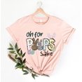 thumbnail image 4 of Oh For Peeps Sake Shirt,Cute Peeps T-shirt,Easter Peeps Tee,Gift For Easter Day,Favorite S, 4 of 5