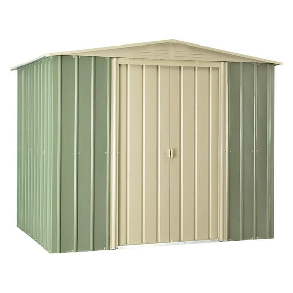 Globel 8'x6' Gable Roof Metal Storage Shed