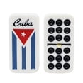 thumbnail image 4 of Juego de dominó con bandera cubana, doble nueve fichas de dominó, 4 of 5