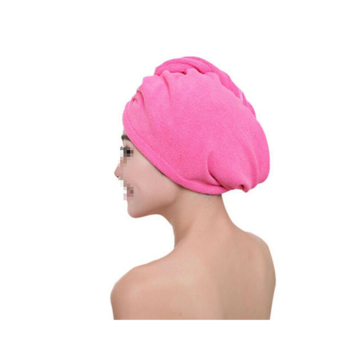 Towel Cap Wrap K5L5 1*Turban Towel Twist Hair Quick Dry Microfiber Bath Spa 
