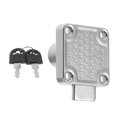 thumbnail image 1 of unbranded Cerradura Para Cajones Y Vitrinas De Inoxidable Con Llave Para Protección Segura, 1 of 8