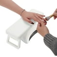 thumbnail image 7 of Unique Bargains Arm Rest for Nails Tech Foldable Hand Stand for Nail Tech Nail Arm Rest Manicure Nail Arm Rest with Bracket for Nail Salons Technician White, 7 of 7