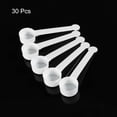 thumbnail image 3 of shiyou-Micro Spoons 10 Gram Measuring Scoop Plastic Flat Bottom Mini Spoon for Home Kitchen Powder Measurement Baking 30Pcs, 3 of 4