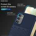 thumbnail image 5 of Galaxy A13 5G Case, Dual Layer Protective Heavy Duty Cell Phone Cover Shockproof Rugged with Non Slip Textured Back  Military Protection Bumper Case for Samsung Galaxy A13 6.5 inch,Darkblue, 5 of 8