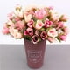 20 Roses de Tête Bundle Maison Salon Décoration de Mariage Fleurs Soie Fleur Artificielle – image 1 sur 8