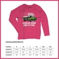 thumbnail image 7 of American Venom Muscle Car Women's Long Sleeve T-shirt RT Street Racing V8 V12 Perfomance Power Ride Speed Lovers Horsepower, 7 of 7