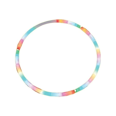 28 Inch LED Lighted Twist Hula Cosmic Glow Hoola (Best Led Hula Hoop)