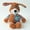 H, variant on ufehgfjh Dog Plush Soundmaking Toys For Teeth Grinding Resistance And Relief Companion Small Dog Teddy Gold Hair Pet Products Clearance Items