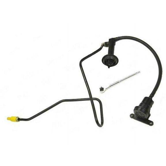 Clutch Master Cylinder and Line Assembly - Compatible with 1998 - 2000 Ford Ranger 2.5L 4-Cylinder 1999