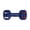 Blue, variant on Natural Rubber Dog Dumbbell Toy for Large Breeds, Interactive Food Dispensing Puzzle Toy for Teeth Cleaning, Chewing, and Mental Stimulation, Boredom Relief
