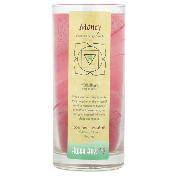 Aloha Bay Chakra Candle Jar Money - 11 oz