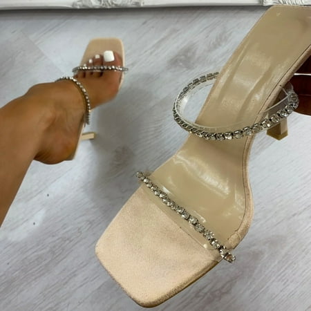 

Sunhillsgrace Women s High Heels Fashion Women s High Heels Breathable Lace-up Shoes Casual Sandals
