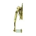 thumbnail image 6 of Renovators Supply Brass Door Knockers for Front Door 7" Flower Fairy Polished Brass Door Knocker w/Screws, 6 of 11