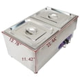 thumbnail image 2 of Commercial Hot Dog Steamer & Bun Warmer Bakery Buffet Steam Heater, 2 of 11