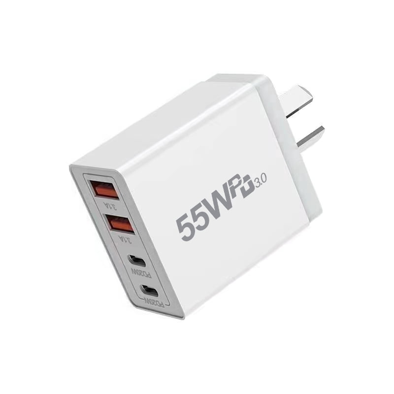 AU Plug Fast USB Charger Type C Charger for Xiaomi Redmi iPhone Samsung Mobile Phone Quick Charging Adapter PD Wall Charge