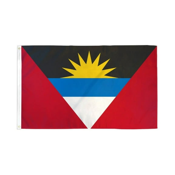 Antigua & Barbuda Flag 3x5ft Poly