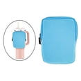 thumbnail image 6 of Water Bottle Pouch Zipper Pouch Water Bottle Fanny Pack Durable Women Men Tumbler Pouch Belt Bag for Hiking Walking Gym Accessories Fitness Blue, 6 of 10