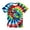 Multicolour1&&100, variant on Toddler Boys Short Sleeve T Shirts Tie Dye Summer T-Shirts Tee Tops, Sizes 2-3 Years