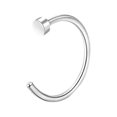 thumbnail image 2 of QIQUWOHUL Trendy Stainless Nose Ring Personalized Nose Ring C Studded Nose Piercing Decorative Jewelry Showing Unique Charms Suitable For Many Occasions, 2 of 9