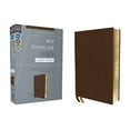 thumbnail image 2 of Niv, Thinline Bible, Large Print, Leathersoft, Brown, Red Letter, Comfort Print, (Hardcover), 2 of 2