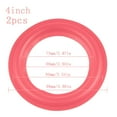 thumbnail image 2 of MesaSe Subwoofer Red Speaker Foam Rubber Surround Edges Dustproof Rings Replacement, 2 of 15
