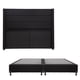 thumbnail image 1 of Box Base Cama King Size + Cabecera Lugo Negro, 1 of 8