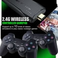 thumbnail image 2 of HDMI 4K TV Game Stick 64G 20000+ Game Video Game Consoles w/2 Wireless Gamepad 32G 5000+ games, 2 of 10