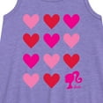 thumbnail image 2 of Barbie - Heart Grid - Toddler and Youth Girls A-line Dress, 2 of 4