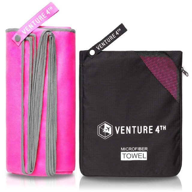 Toalla VENTURE 4TH de microfibra extra grande de secado rápido