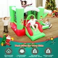 thumbnail image 6 of Christmas Jump 'n Slide Inflatable Bouncer for Kids Complete Setup with Blower - 80" x 91" Play Area - 55" Tall, 6 of 7