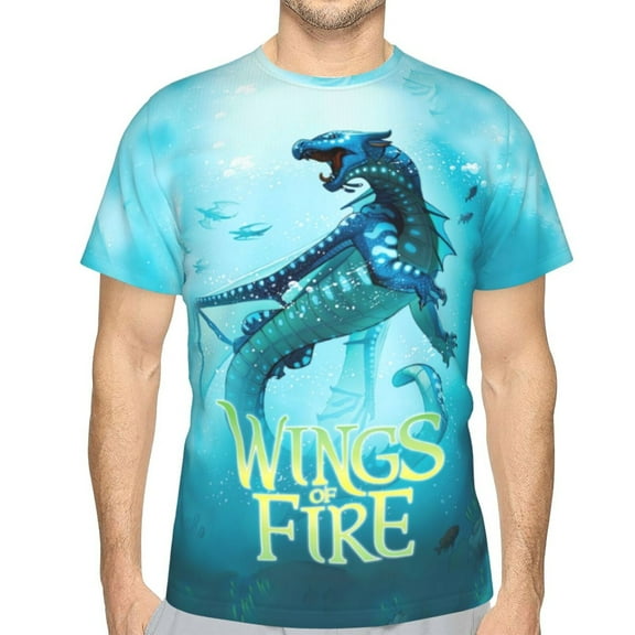Wings Of Fire Unisex 3d Pattern Printed Short Sleeve T-Shirts Casual Graphics Tees Small