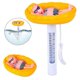 thumbnail image 4 of Floating Thermometer, Floating Pool Thermometers, Cartoon Animal Shape Water Thermometer with Rope for Indoor Outdoor Swimming Pools, 4 of 5