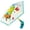 Blue, variant on Umbrella Shield Water Blaster with Dual Function Splash and Protection, Fun Outdoor Summer Toy for Beach Games and Garden Water Play Green