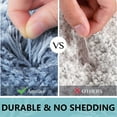 thumbnail image 5 of Bathroom Rug Mat, Extra Soft and Absorbent Microfiber Bath Rugs, Bath Mats for Bathroom Non Slip, Thick Durable Absorbent Bath Rugs, Machine Wash Dry for Bathtub and Shower Floor, 16x24 Blue, 5 of 8