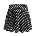 thumbnail image 6 of Uorisango Black Polka Dots Women's Golf Skirt for Running Casual Relaxed Women's Active Performance Skort Lightweight Mini Skirts with Shorts Pockets, 6 of 7