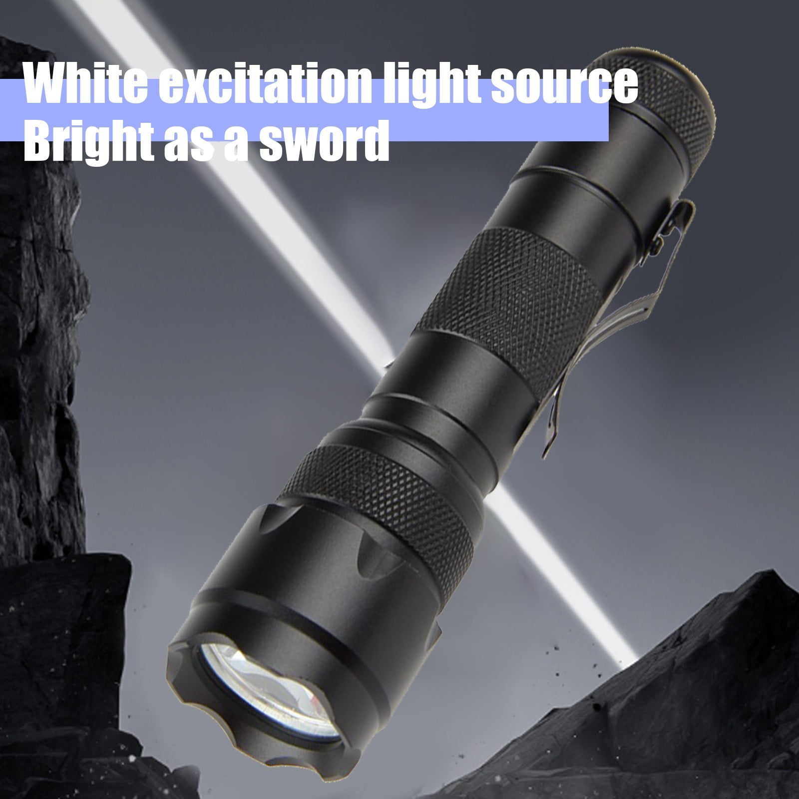 Yunuuuoa 5 Packs Rechargeable Flashlight 1200 Lumens High Power LED Light 5 Modes Adjustable Waterproof Long Range Outdoor Camping Hiking Emergency Flashlight with Type C Charging