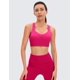thumbnail image 2 of Sostén CRZ YOGA con tiras, escote en V cruzado, sin varillas, rosa, talla L, 2 of 3