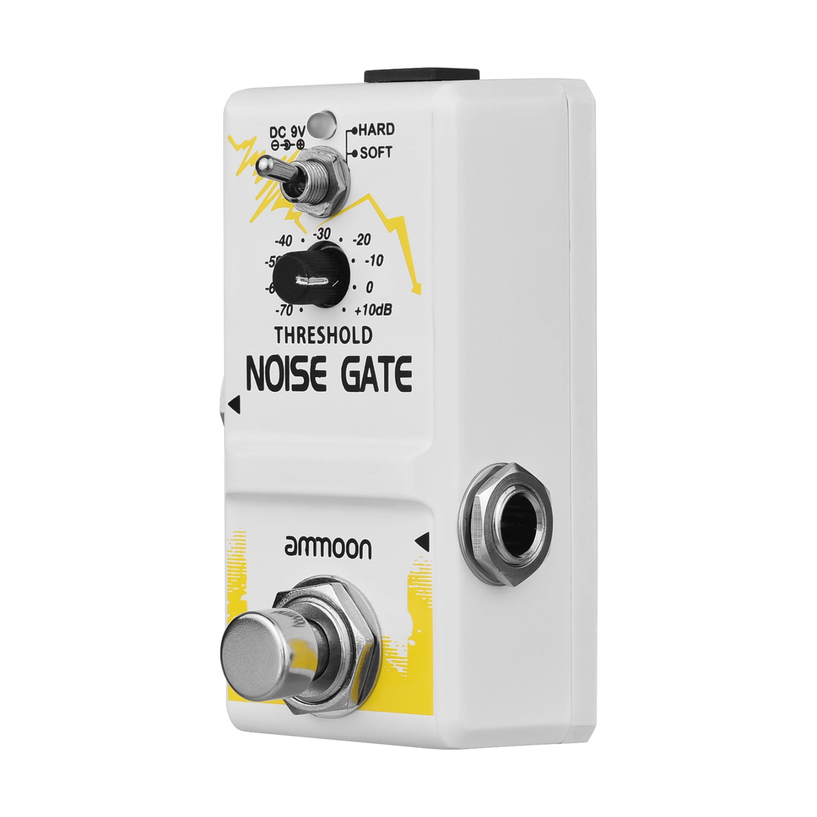 ammoon Single Noise Gate Guitar Effect Pedal True Bypass Zinc Alloy