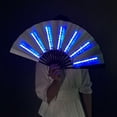 thumbnail image 2 of Party LED Fan Luminous Stage Performance Show Light Up Fan Birthday Party Gift, 2 of 7