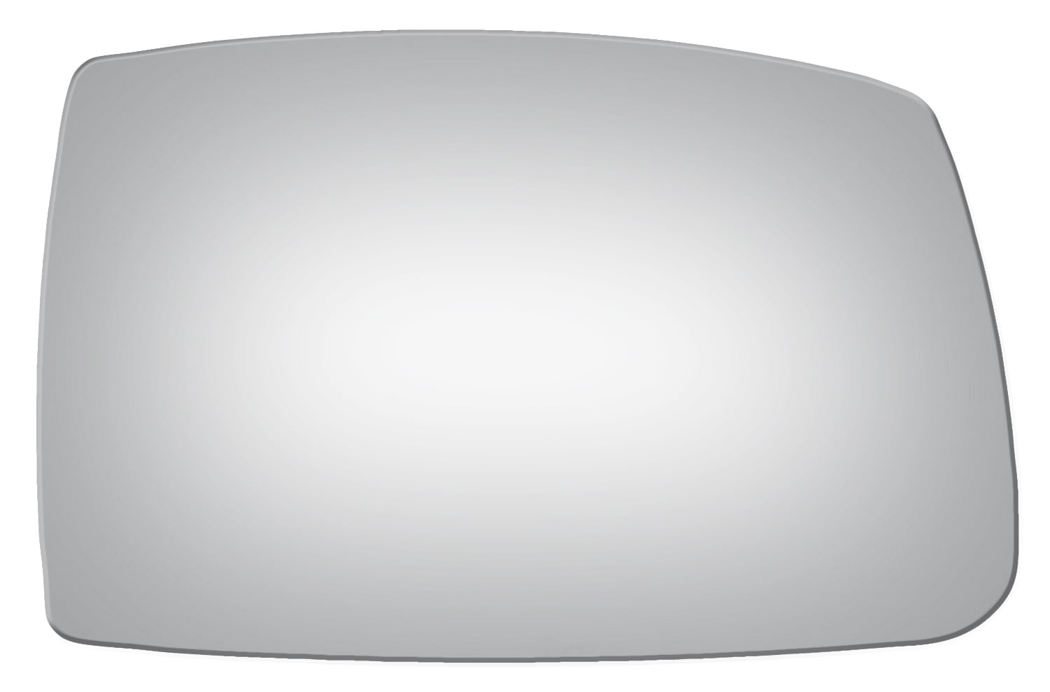 Burco Side View Mirror Replacement Glass - Clear Glass - 5252