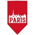 thumbnail image 6 of Pet and Dog Bandana Screen Printed, "Paris Skyline", 6 of 10