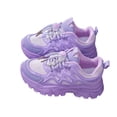 thumbnail image 4 of Willtoo Girls Sneakers Kids Lace Up Slip Resistant Lightweight Outdoor Walking Running Shoes, 4 of 5
