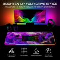 thumbnail image 2 of Mouse pad gamer RGB Gerlos grande 80 x 30 cm con LED, 2 of 8