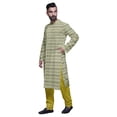 thumbnail image 2 of Atasi Printed Designer Kurta For Boys Casual Kurta Pajama Set Ethnic Summer Clothing, 2 of 5