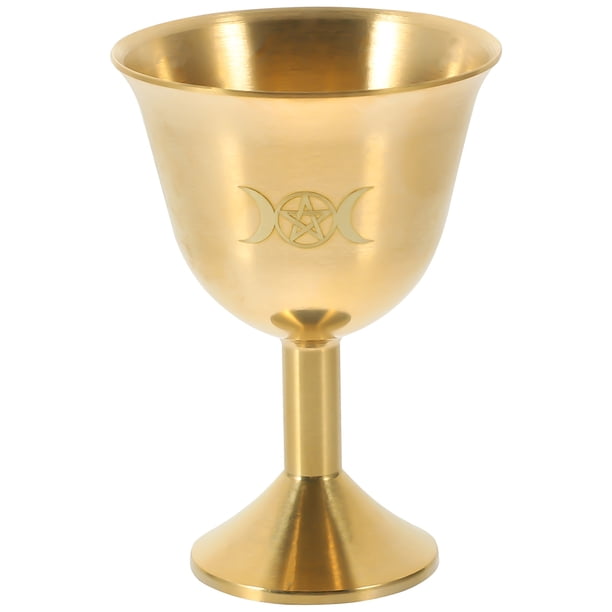 Copa de vino de cobre de escritorio Copa de ofrenda Copa decorativa de budismo Copa de cobre