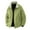 Green, variant on Men's Lapel Collared Jacket Windproof Casual Stylish Cargo Jackets Three Season Work Outdoor Sport Windbreaker